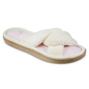 Isotoner Popcorn Microterry Twist Slide Slipper (Women's)